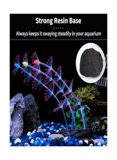 Generic Glowing Aquarium Coral Decoration, 1 Piece Artificial Silicone Plant for Fish Tank, Vibrant Underwater Landscape Ornament, Ideal for Aquatic Environments  - Image 5
