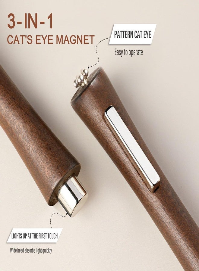 SILPECWEE 3 in 1 Cat Eye Magnet for Nails, 4pcs Y-shape Guide for Rapid Forming Heart Cat Eye Magnetic Gel Nail Polish Magnet Heart Nail Magnets Tools for DIY Studio & Salon - Image 5