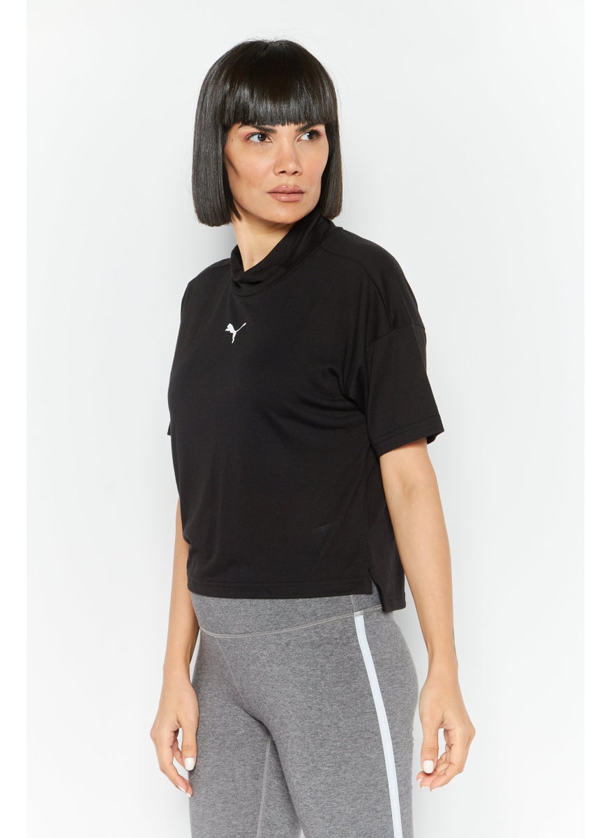 PUMA Women Sportswear Fit Short Sleeves  Training Top, Black  - Image 4