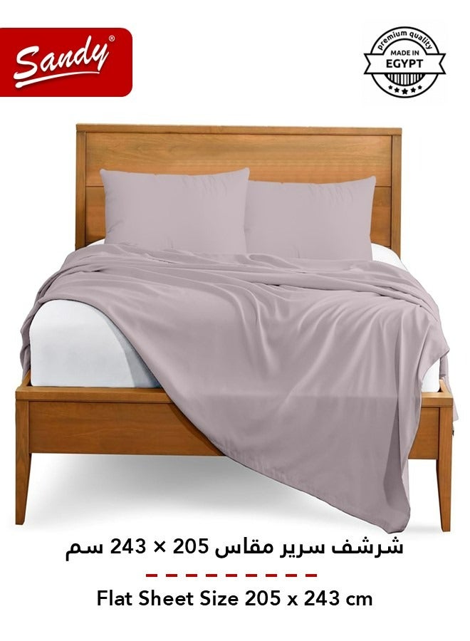 ساندي طقم شرشف سرير ساندي فاخر بجودة الفنادق مع أغطية وسادة، طقم من 3 قطع، شديد النعومة وجيد التهوية وبارد, مقاس دبل مفرد ونص 243 × 205 سم, رصاصي - Image 3