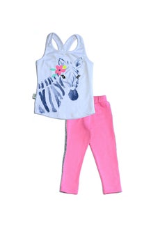 Girls Legging with Matching Cut T-shirt