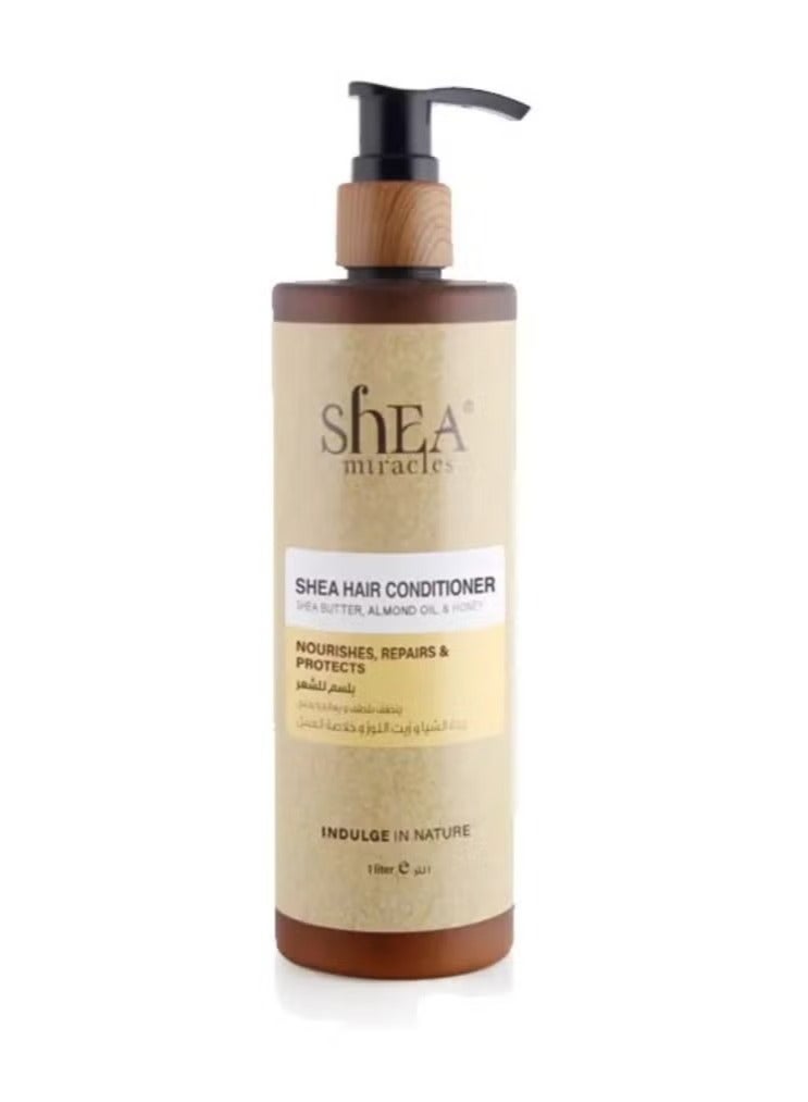 ShEA miracles Shea Hair Conditioner Shea Butter Almond Oil And Honey 1L