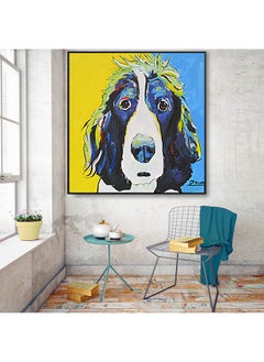 ebarza Hand Painted Art Painting With Frame 105x105 Cm  - Image 1