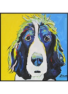 ebarza Hand Painted Art Painting With Frame 105x105 Cm  - Image 2