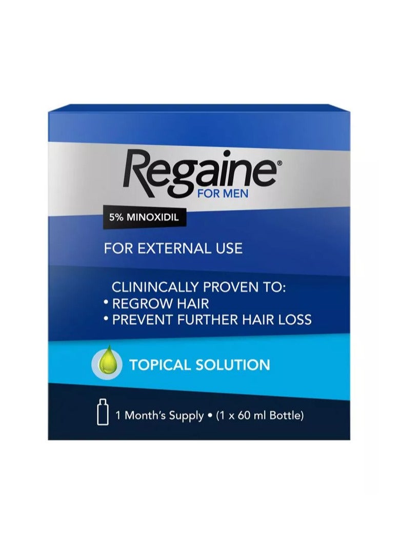 Regaine For Men 5% Minioxidil 1 Month's Supply 60ml - Image 1