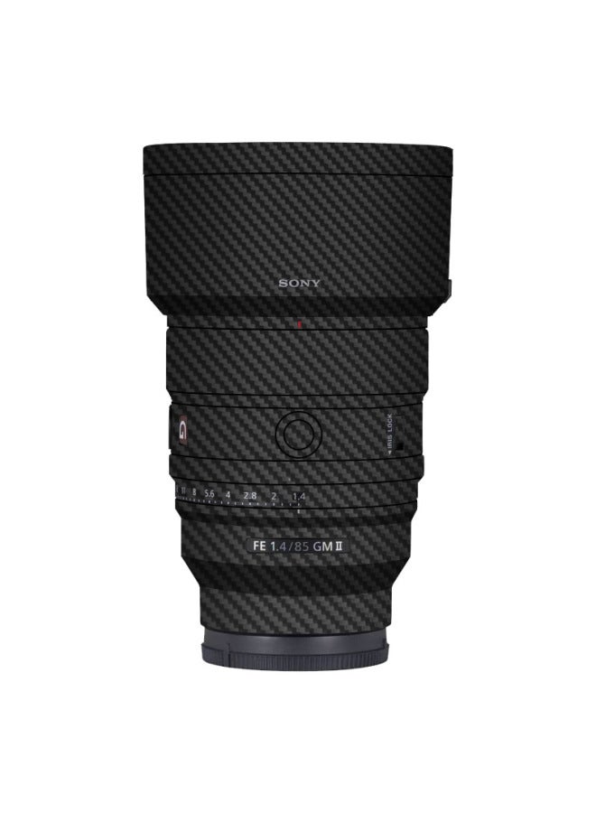 general Walking Donkey Is Suitable For Sony 85F1.4 GM2 Lens Full Protective Film 85-1.4 Second Generation Color Change Film Sticker-Color:Nordic Triangle Black - Image 2