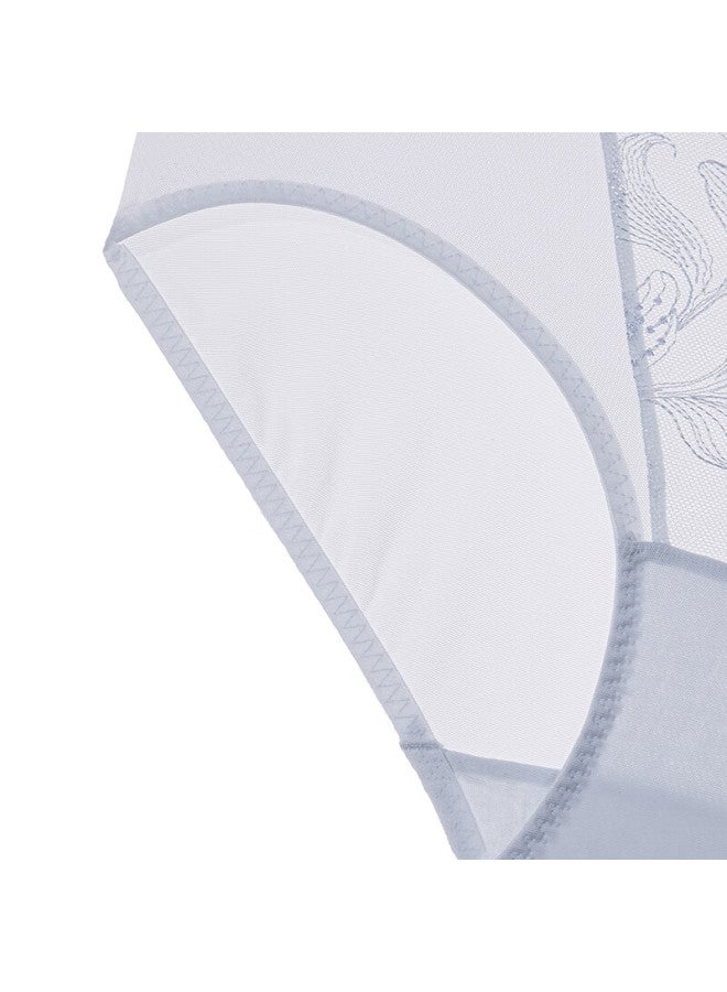 Aimer Women's Underwear, Summer Lightweight Cotton Crotch Lace Mid-rise Boyshorts, Am23a991 L - Image 3