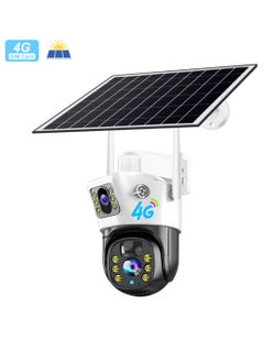 DOCKCASE 4.0MP Dual-Lens 4G Sim Card Outdoor Security Solar Camera  - Image 2