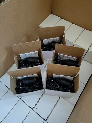 Yelesley محول ييلسلي من تيار متردد إلى تيار مستمر 2A 24W لمقبس ولاعة السجائر في السيارة 110-240V إلى 12V محول طاقة أسود - Image 2