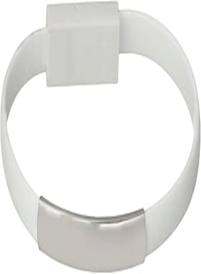 OR Micro USB Cable With Bracelet Design - White