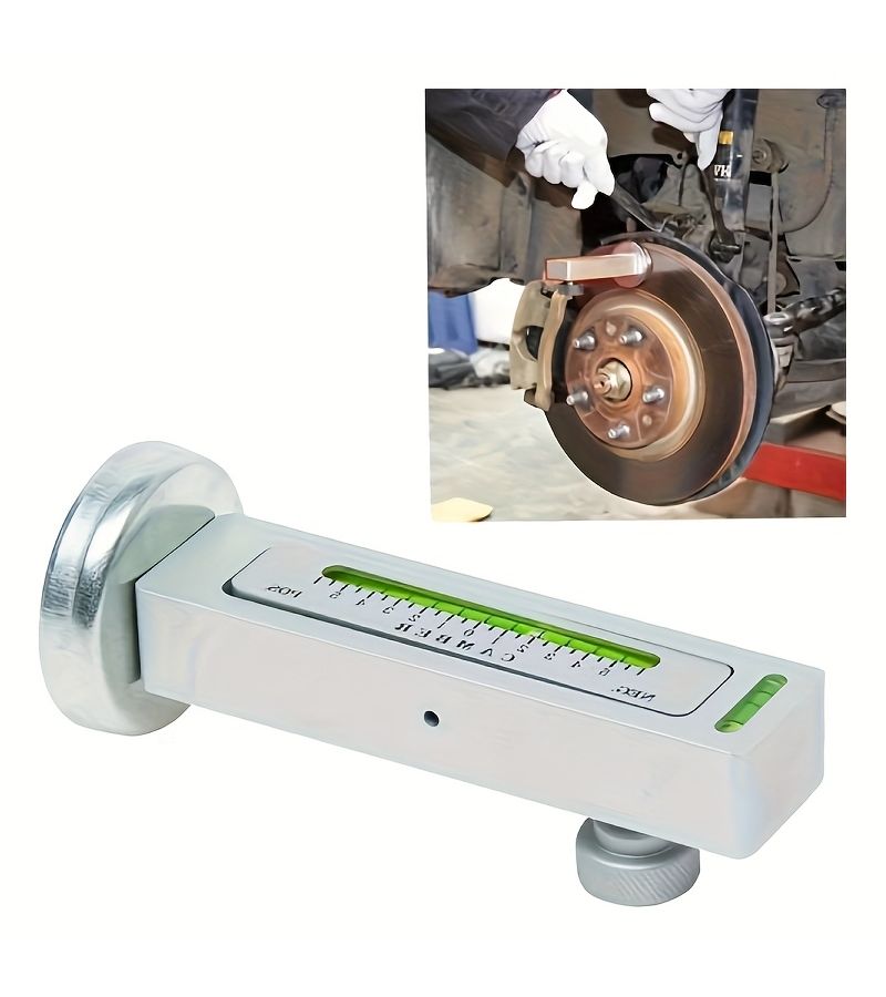 2pcs Universal Adjustable Magnetic Gauge Tool Camber Castor Strut Wheel Alignment Tool For Car Truck RV Tire Repair 0 20mm Portable Car Wheel Tire Depth Gauge - Image 4