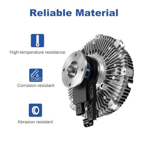 VANJING Fan Clutch Compatible with Nissan Nissan TITAN/Armada 2017-2022, NV2500 NV3500 2017-2021, TITAN XD 2016-2022, Infiniti QX80 2014-2013 QX56 2011-2013 Replacement for 210825X23A - Image 4