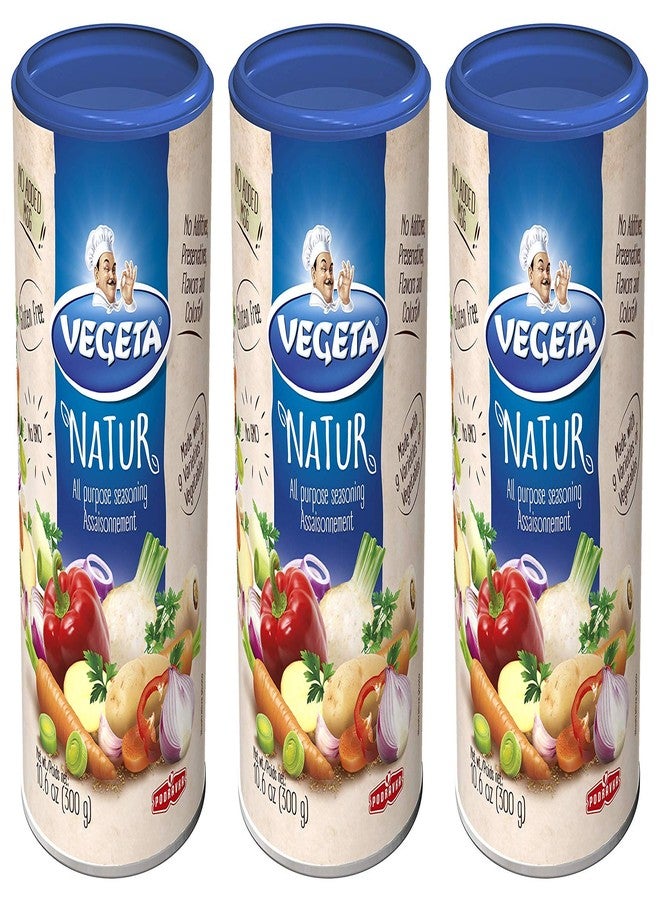 Podravka Vegeta Natur Seasoning, 10.6 oz x 3 (3 pack) By Egourmet
