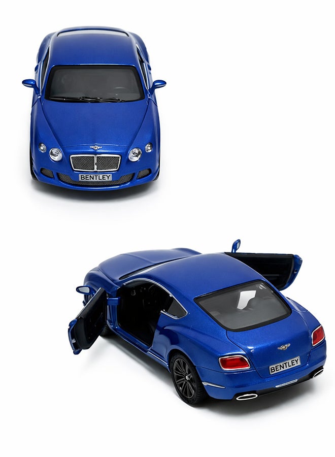 Kinsmart 1:38 Bentley Continental GT Speed 2012 Die-Cast Model Car – Pull Back Toy for Kids & Collectors - Image 2
