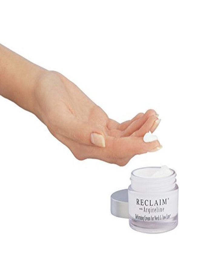 Aw Line Refirming Cream With Argireline Molecular Complex And Hyaluronic Acid, Targeted Firming To Jaw Line And Neck, 1 Oz, By Principal Secret