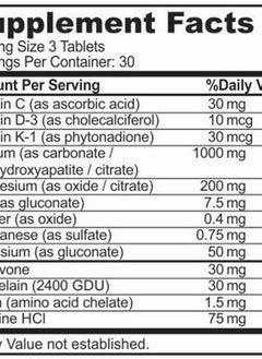 SIGMACEUTICAL Bone Strength Calcium Supplement - Bone Health Boron Supplement - Calcium with Vitamin D3 - Calcium Magnesium Zinc - 90 Tablets  - Image 4