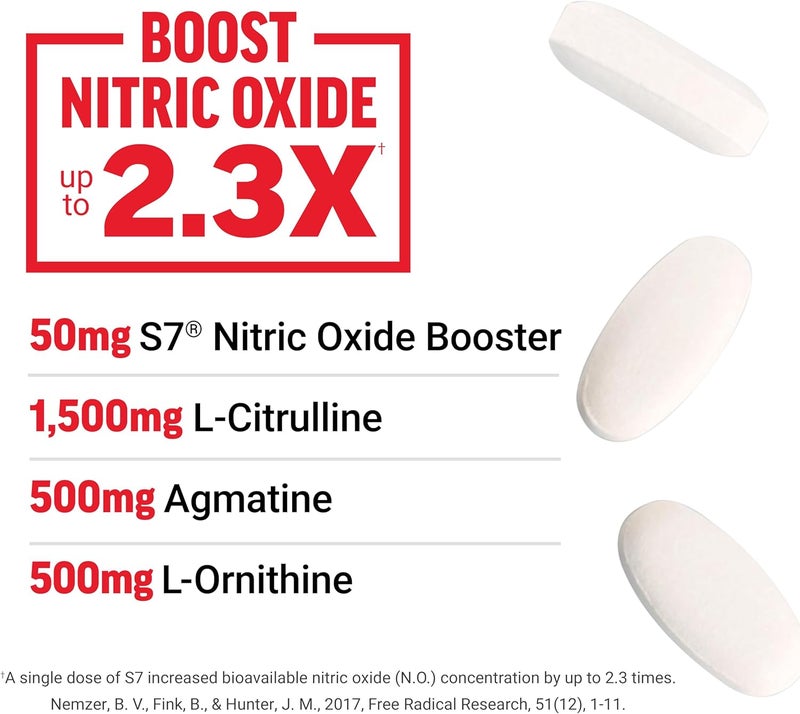 Force Factor Score Hardcore Nitric Oxide Booster Supplement for Men with LCitrulline Yohimbe Black Maca  B Vitamins to Increase Stamina and Maximize Physical Performance 120 Tablets - Image 2