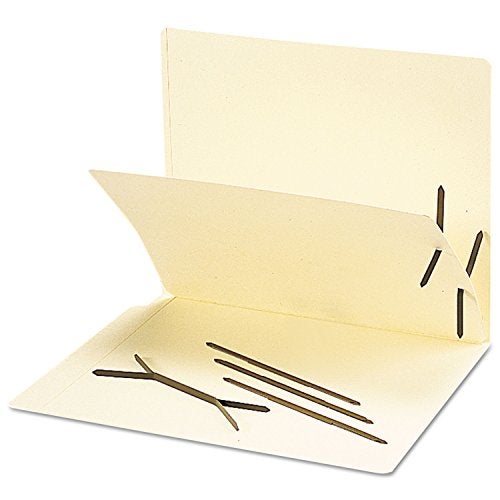 Smead Twin Prong Fasteners, Brown, 100 per Box (35051) - Image 4