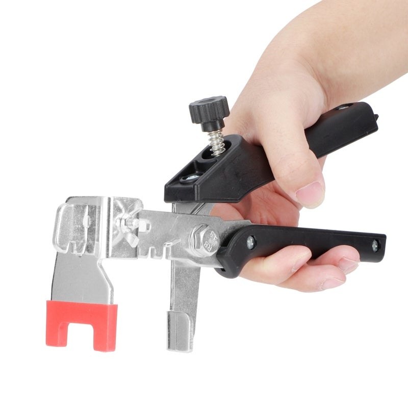 Tile Leveling System 3-12mm Tile Thickness: 6-Gear Adjustable Metal Pliers - Quick Disassembly Thin Spacers, Uniform Tile Gaps for Floor Wall Installation, DIY Novices - Image 2