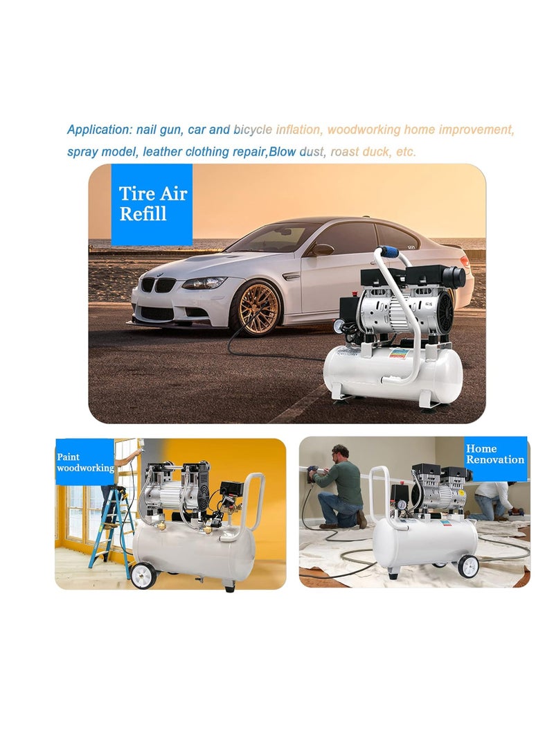 عباسلي كمبروسر هواء سايلنت ون Ed550-25L - Image 3