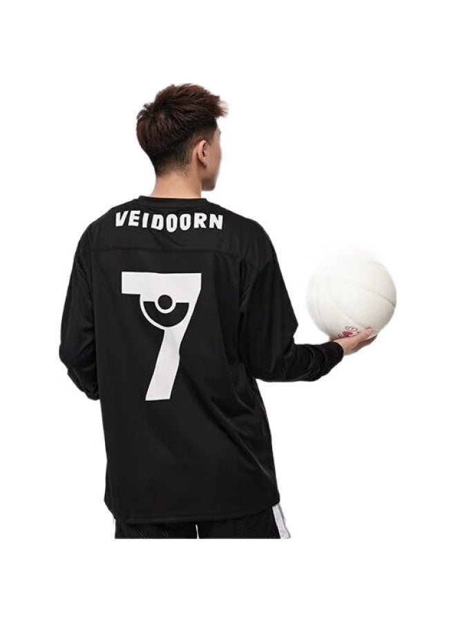 VEIDOORN Pokemon Collaboration Long-Sleeve Basketball T-Shirt, American-Style Basketball Training Sports Outdoor Pikachu Co-Branded White Xl - Image 3