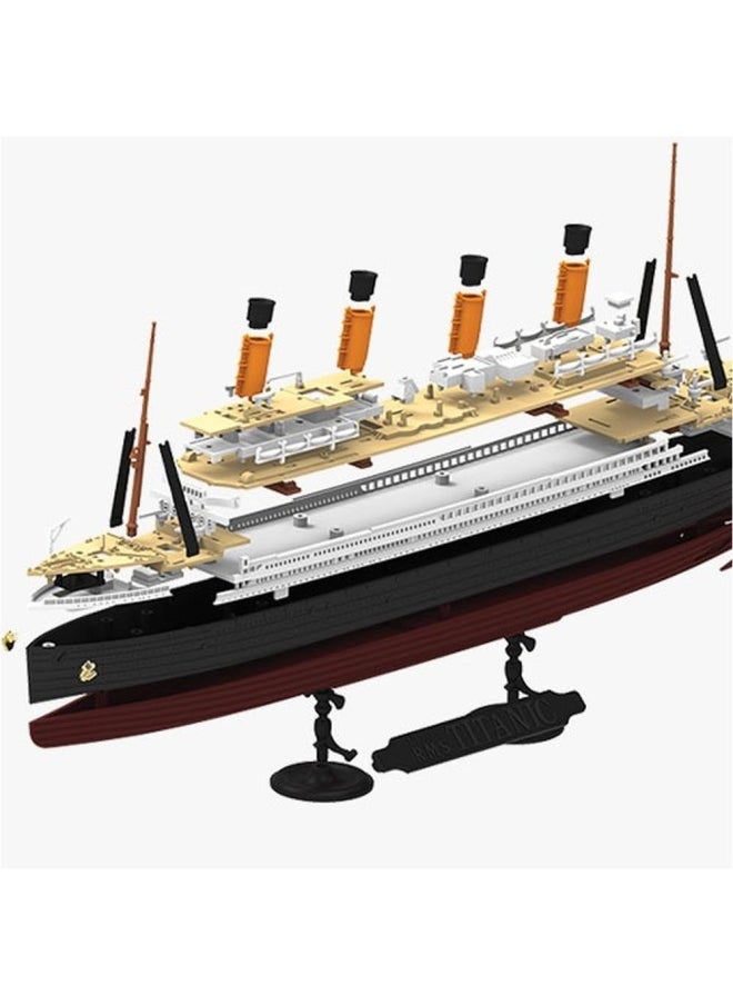 Generic - 1 1000 Academy R.M.S. Titanic Mcp Multi Color Parts Plastic Model Kit - Image 1