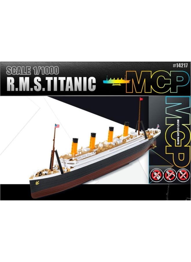 Generic - 1 1000 Academy R.M.S. Titanic Mcp Multi Color Parts Plastic Model Kit - Image 1