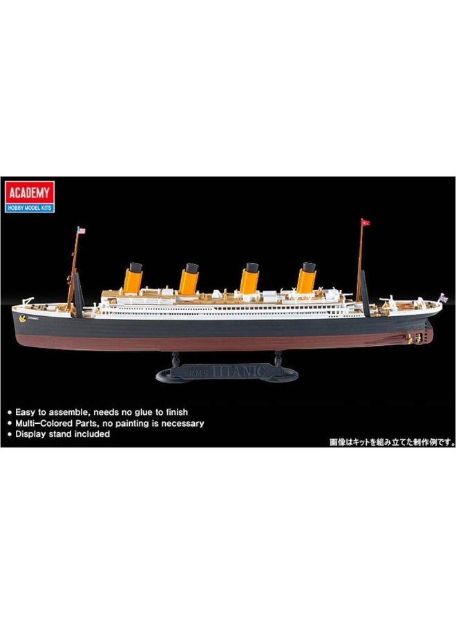 Generic - 1 1000 Academy R.M.S. Titanic Mcp Multi Color Parts Plastic Model Kit - Image 1
