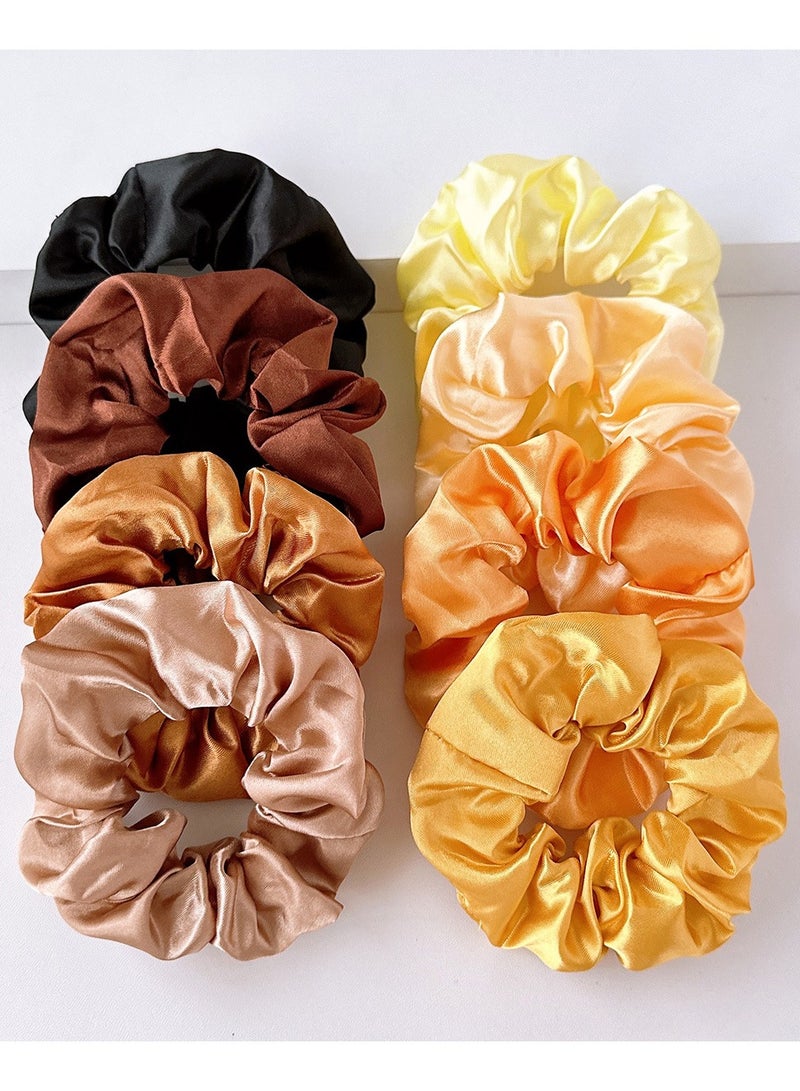 ORiTi رباطات شعر للنساء، ملحقات تصفيف الشعر، رباطات للشعر الكثيف، أربطة للشعر الكثيف، رباطات ساتان للشعر المجعد - Image 1