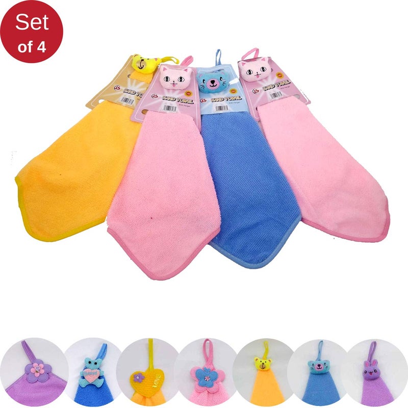 Magnusdeal Animal Design Hand Towel- Hanging Hand Towel for Home Kitchen Bathroom Office Microfiber Absorbent Cute Designed Hand Towel for Kitchen and Bathroom - Image 3