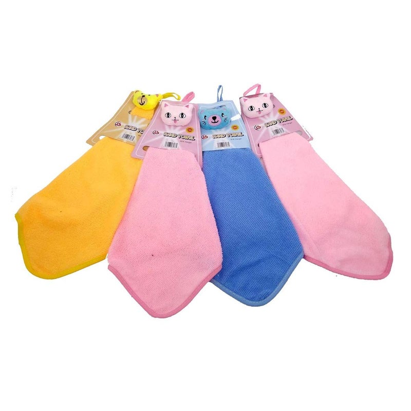 Magnusdeal Animal Design Hand Towel- Hanging Hand Towel for Home Kitchen Bathroom Office Microfiber Absorbent Cute Designed Hand Towel for Kitchen and Bathroom - Image 1