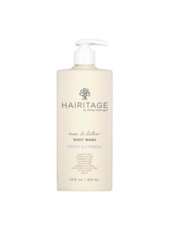 Hairitage Hairitage Now  Lather Peony  Cypress Scented Body Wash for Women Men  Kids  Oat Kernel  Gotu Kola Extracts for All Skin Types  Clove Leaf  Magnolia Flower Oils 14 fl oz 