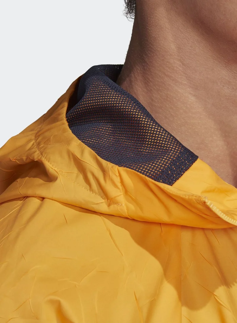 Adidas Logo Wind Hooded Jacket