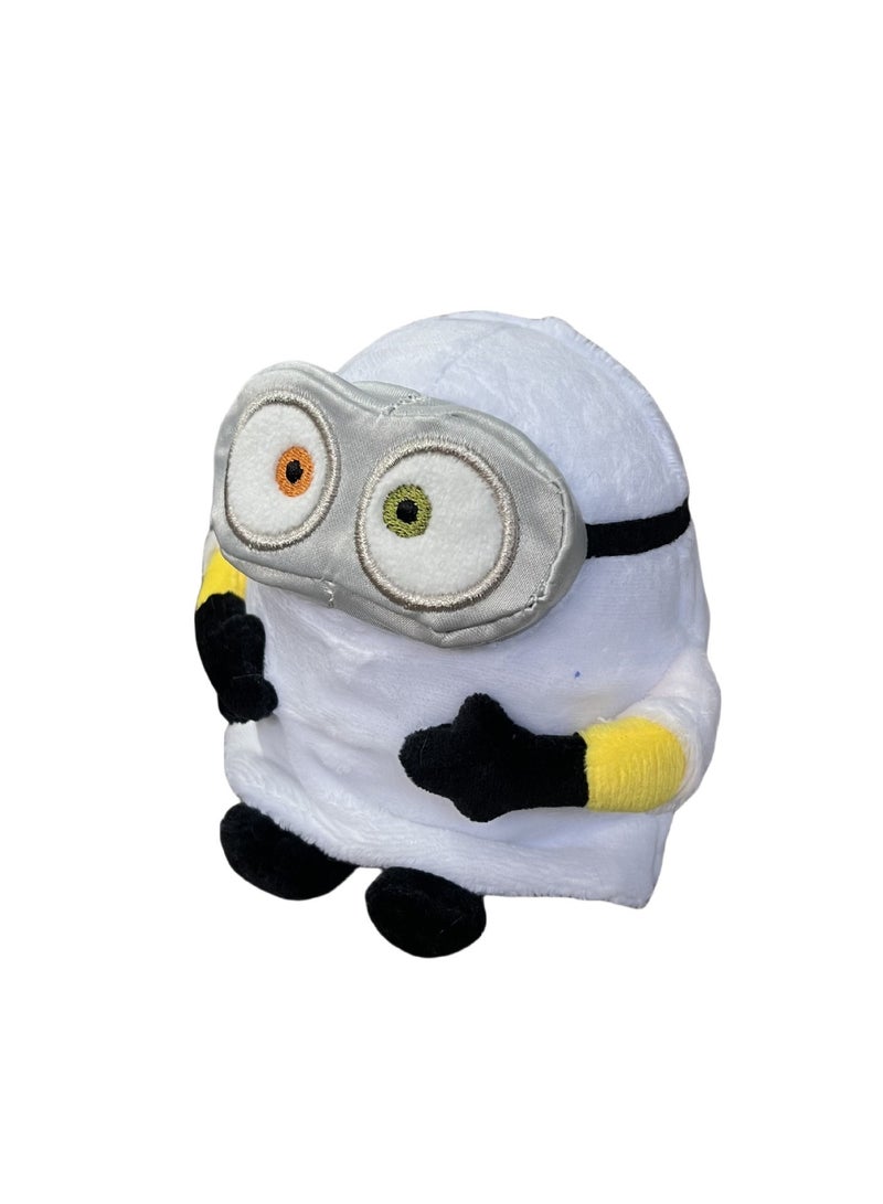 Glow-in-the-dark Minions Magnetic Can Stand Shoulders Big-eyed Cute Plush Toys Cartoon Anime Dolls（height 12 CM） - Image 2