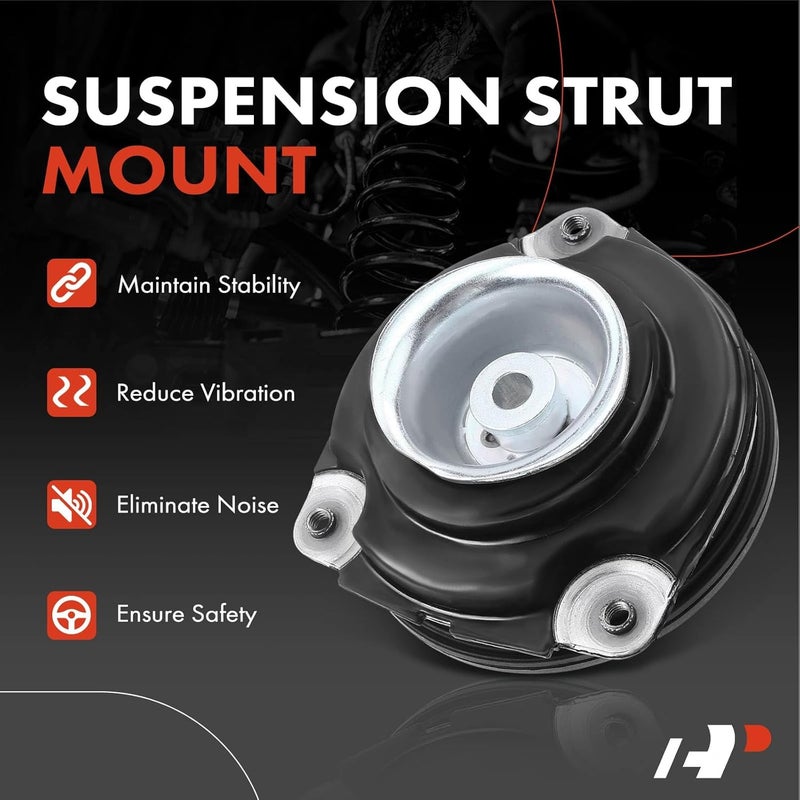 A-Premium Front Left Driver Side Suspension Strut Mount for Nissan Rogue, Sentra, X-Trail, Renault Koleos - Image 2