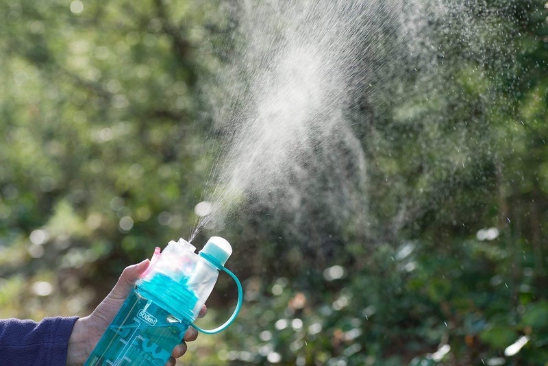 UNDER U_Store Sprayer Water Bottle | Sports Water Bottle Straw Outdoor Bicycle Cycling Gym | Outdoor Sports | Summer Spray Bottles (Multicolor), 1 liter - Image 2