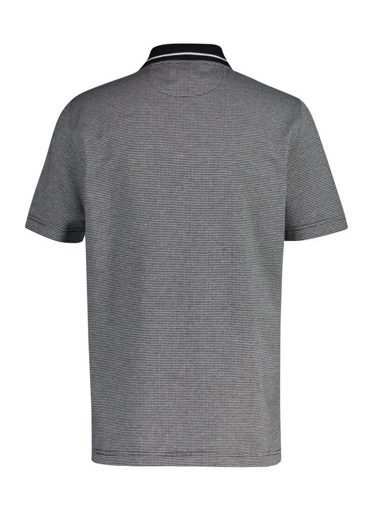 غانت Micro Houndstooth Polo