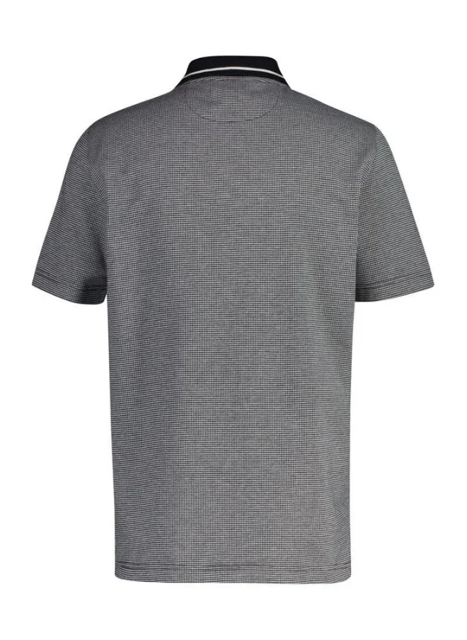 غانت Micro Houndstooth Polo
