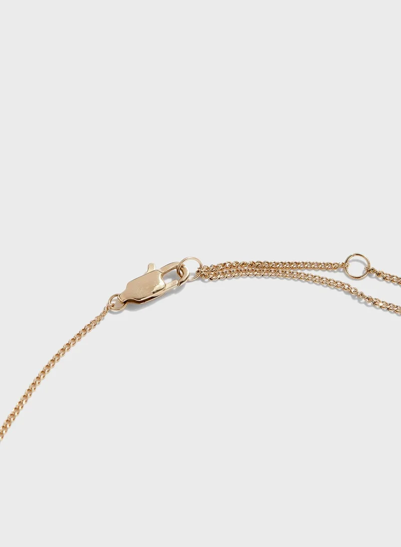 FOSSIL Power Of Crystals Short Necklace
