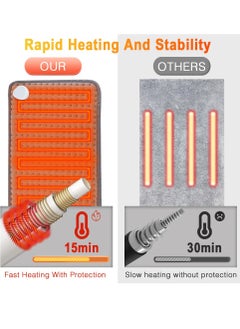Necomi Heating Pad Electric Heat Pad Multifunction Pain Relief Heating Pad Machine Washable  - Image 5