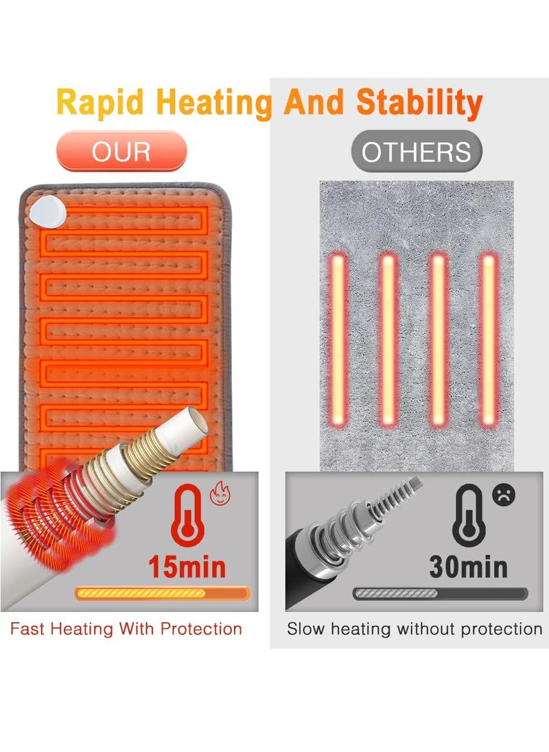Necomi Heating Pad Electric Heat Pad Multifunction Pain Relief Heating Pad Machine Washable  - Image 5