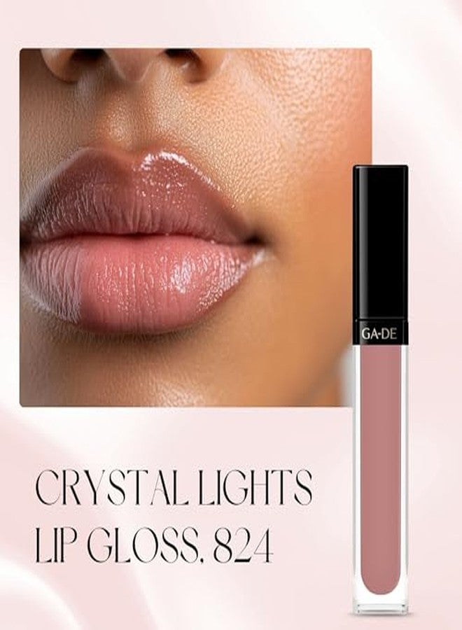 GA-DE Crystal Lights Lip Gloss 824 Marvellous Mauve 6 ml - Image 3