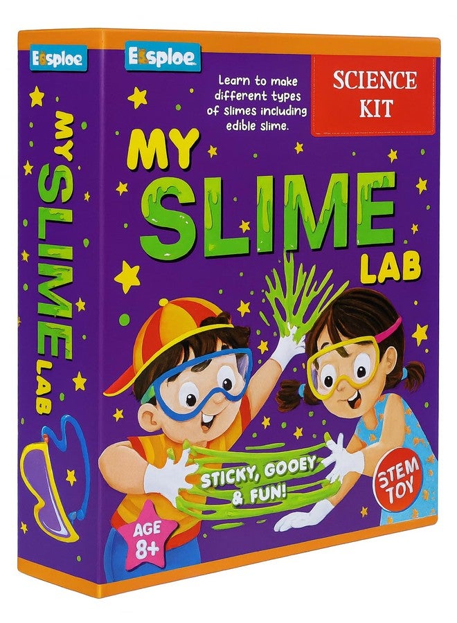 Eksploe by Explore..| STEM Learning Educational Toys Slime Lab Making Lab for Boys and Girls Science Experiment Toy Kit for Ages 8-14| Birthday Gifts Ideas for Kids - Image 1