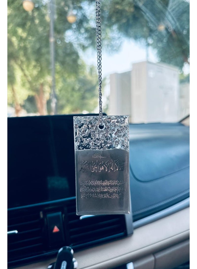 Elegant car hanging ornament crafted from premium resin – a stylish decorative accessory for the car rearview mirror. - Image 2