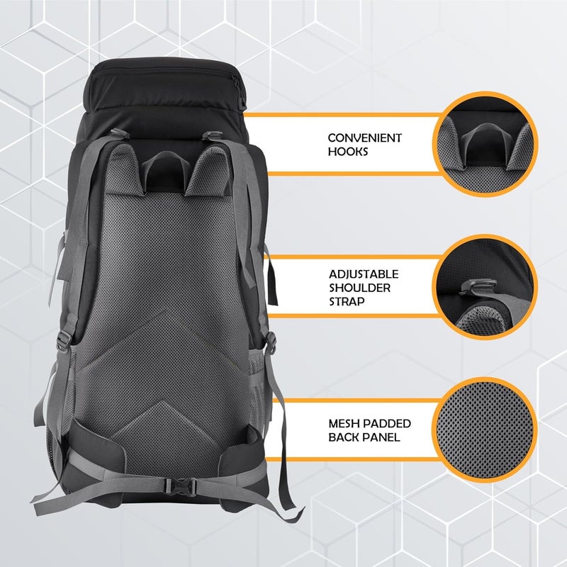 TRAWOC EMBER 60L Travel Backpack - Image 3