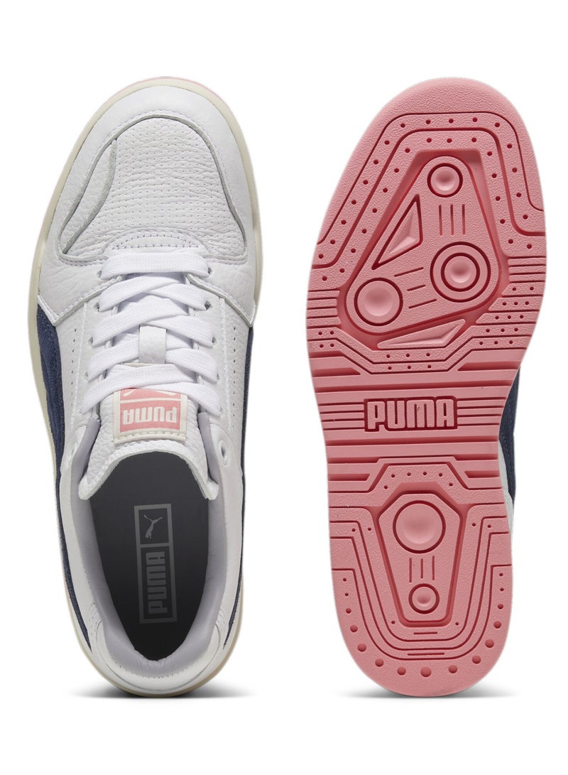 PUMA Slipstream Lo Varsity Mens White Sneakers - Image 4