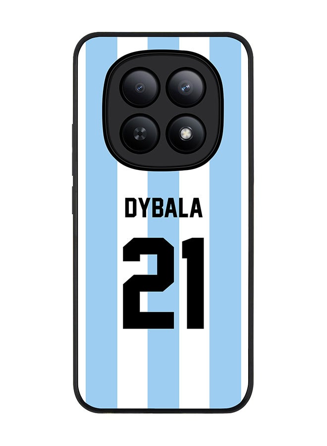 For Xiaomi Redmi Note 15 5G / Poco M8 Case,Slim fit Camera Protection, Shockproof Thin Phone cover  - Football - Argentina,  Dybala