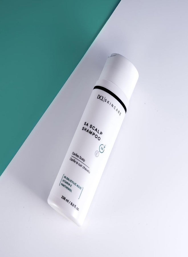 DCL Skincare SA Scalp Therapy Shampoo with Salicylic Acid for Itch & Flake Control, 8 Fl oz - Image 2