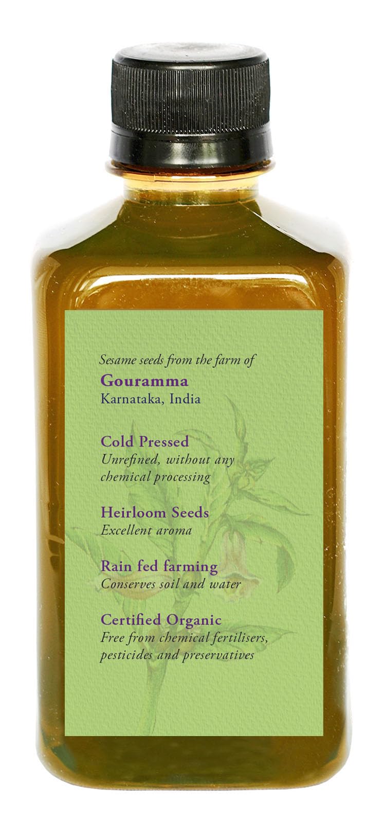 DAANA Sesame Oil for Skin: Certified USDA Organic, Extra Virgin, Cold Pressed (12 fl oz) - Image 3