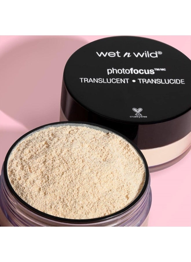 Wet N Wild Wet n Wild Photo Focus Loose Baking Setting Powder, Translucent | for Fair to Medium & Tan Skin Tones  - Image 2